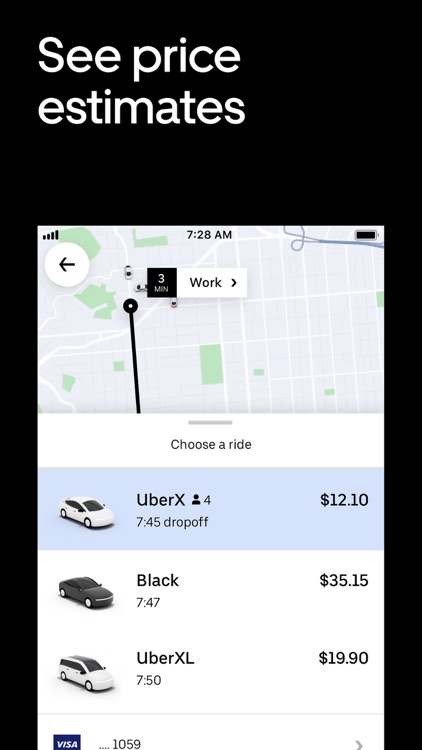 Uber - Request a ride screenshot-3