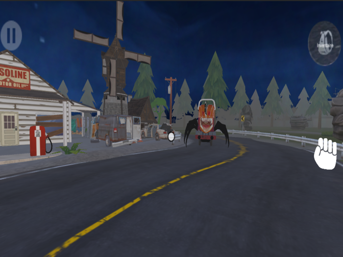 Chainsaw Spider Train