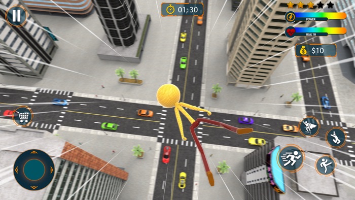 Stick Man War Superhero Games