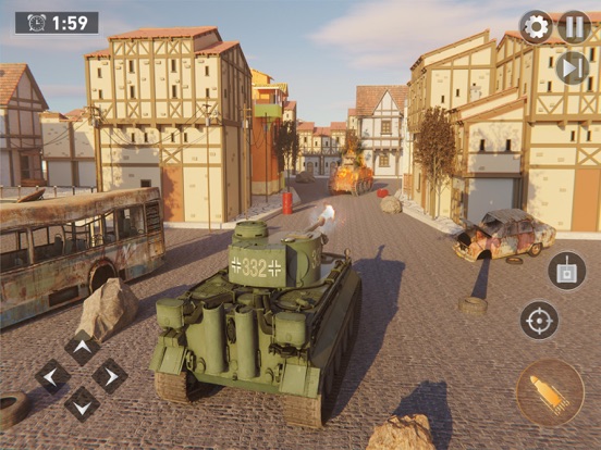 War of Tanks World Battle Game screenshot 2
