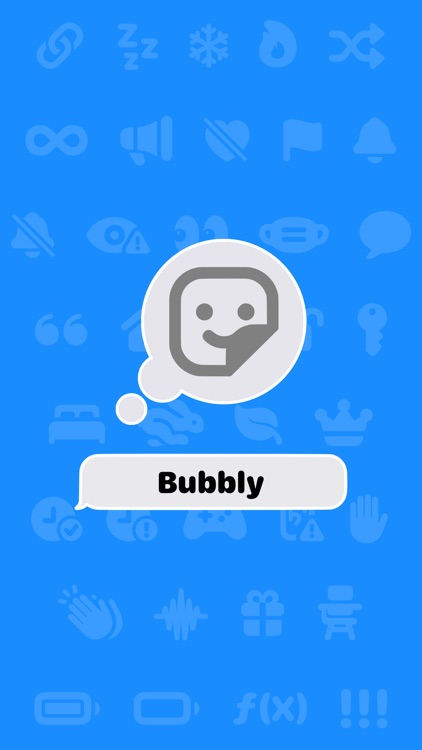 Bubbly - Tapback Stickers