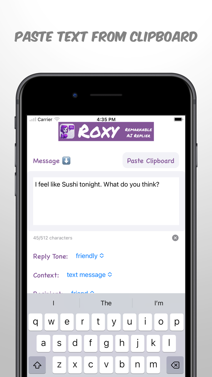 Roxy AI - Remarkable Reply Bot