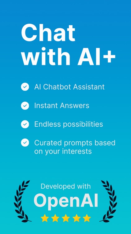 AI+ Chat developed with OpenAI