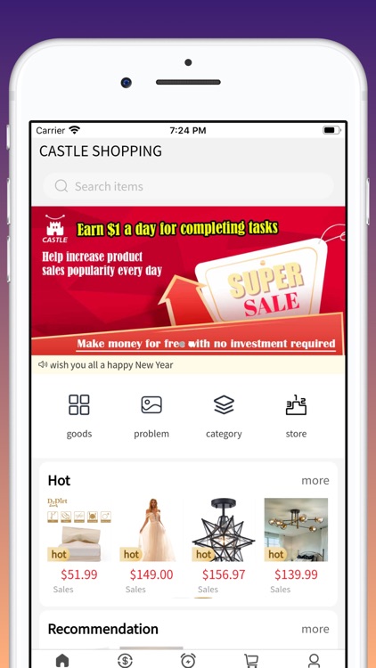 CASTLE SHOPPING