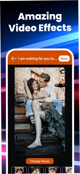 Game screenshot Video Maker Photos Song Music apk