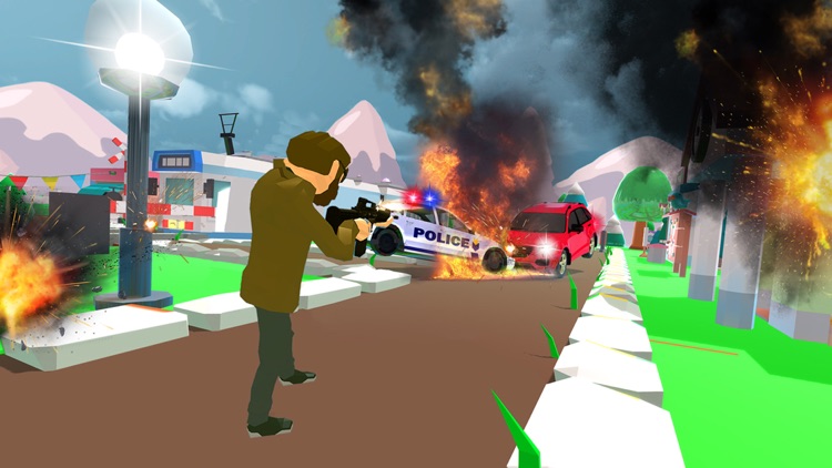 Blocky Gun FPS Shooting Game screenshot-4