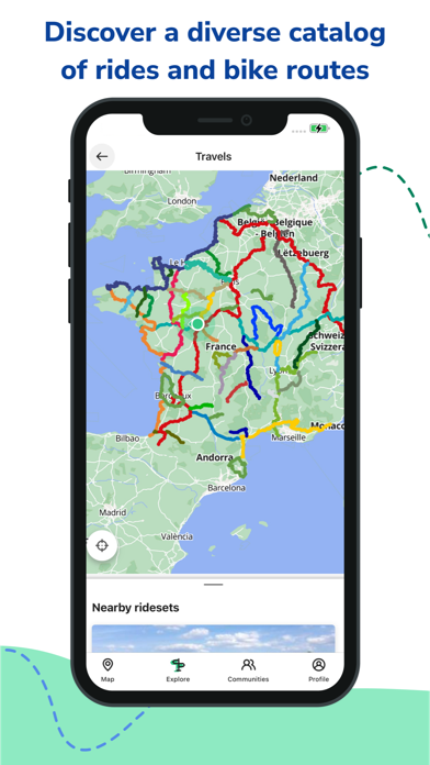 Geovelo : bike GPS screenshot 4