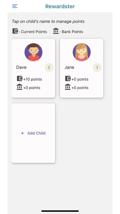 Rewardster - Behavior chart