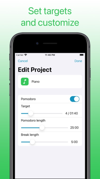 Projects - Pomodoro & Todo screenshot-3