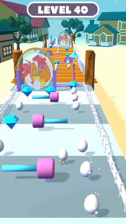 Chicken Runner 3D! screenshot-5