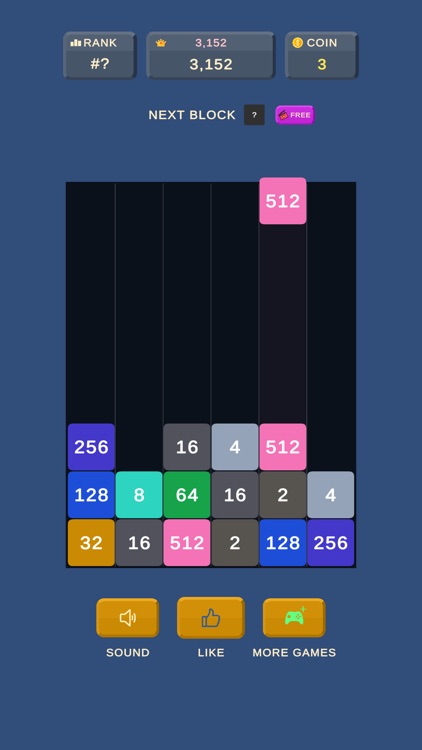 Drop Block - 2048 Merge Puzzle