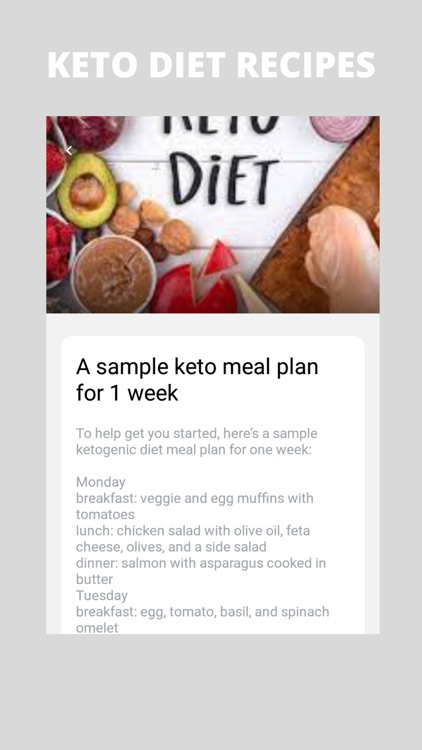 Easy Keto Diet Recipes screenshot-1