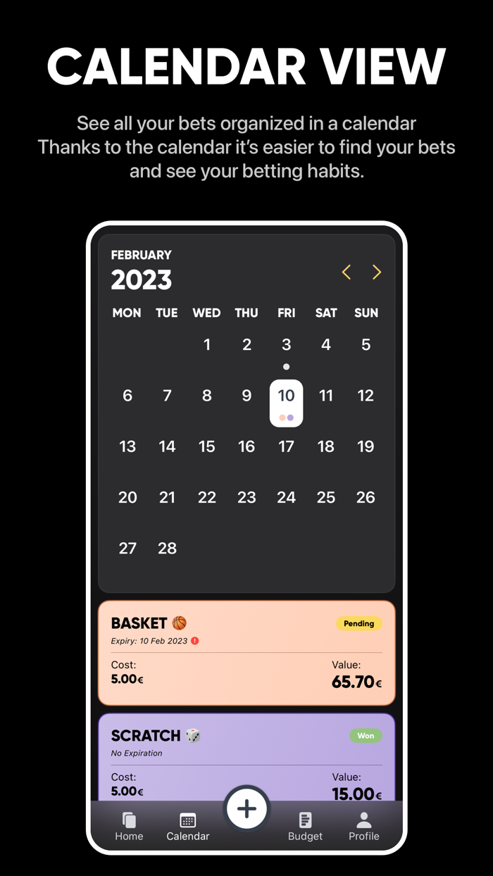 Betty - Track your bets