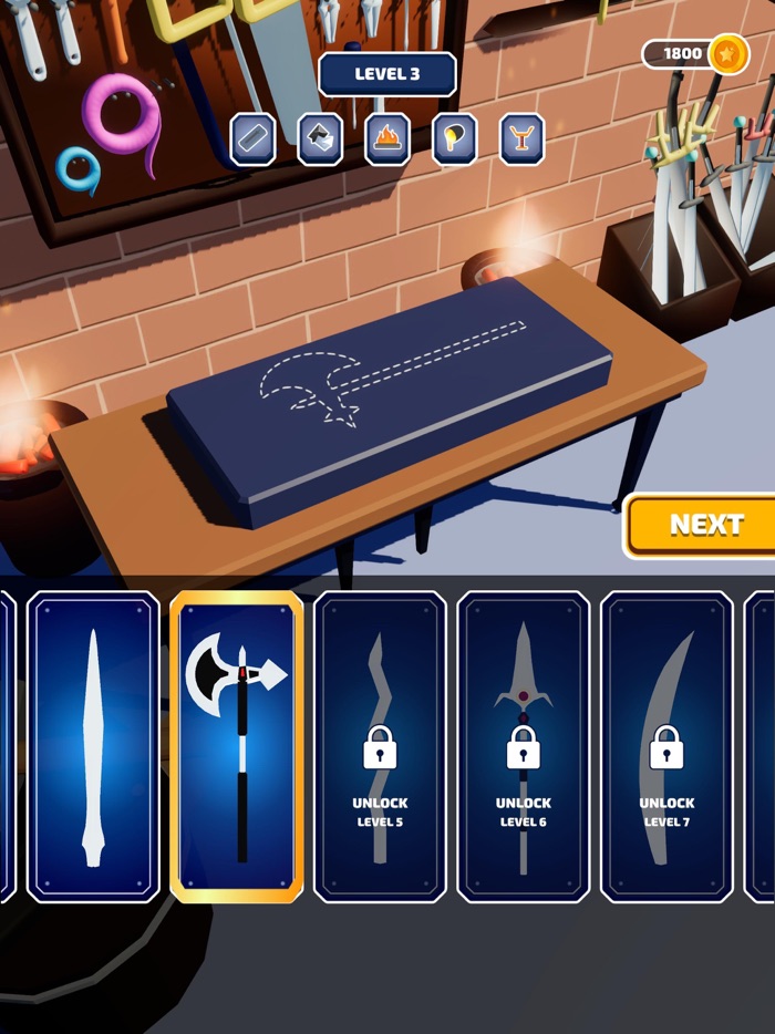 Blade Master - Forge a sword