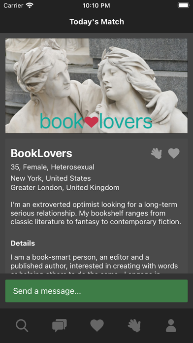 BookLovers Dating screenshot 2