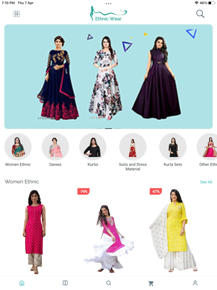 Ethnic Wear App