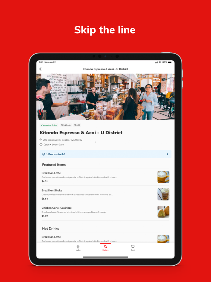 Joe Coffee Order Ahead