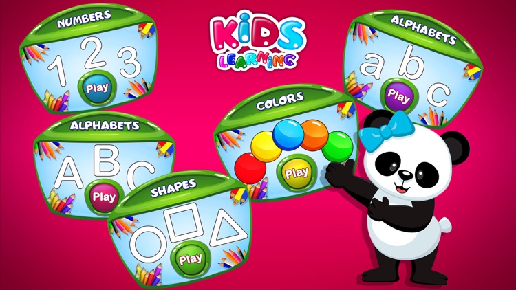 Kids Learning ABC-123-Shapes