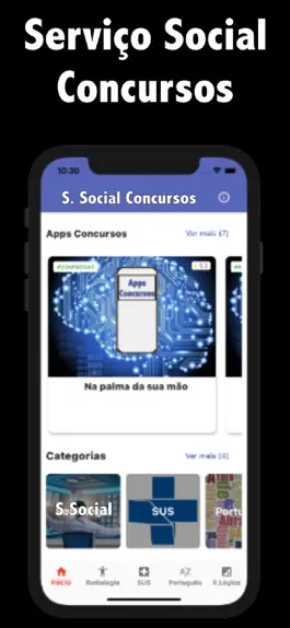 Game screenshot Serviço Social Concursos mod apk