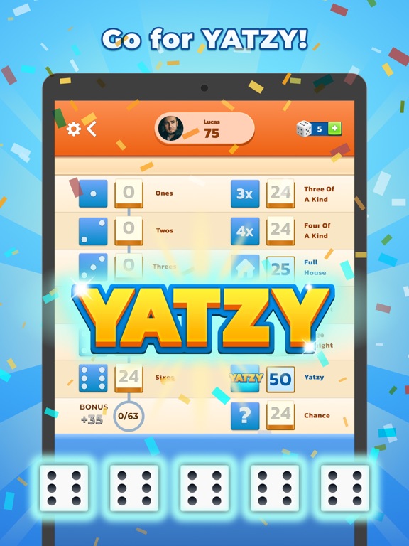Yatzy - The Classic Dice Game screenshot 4