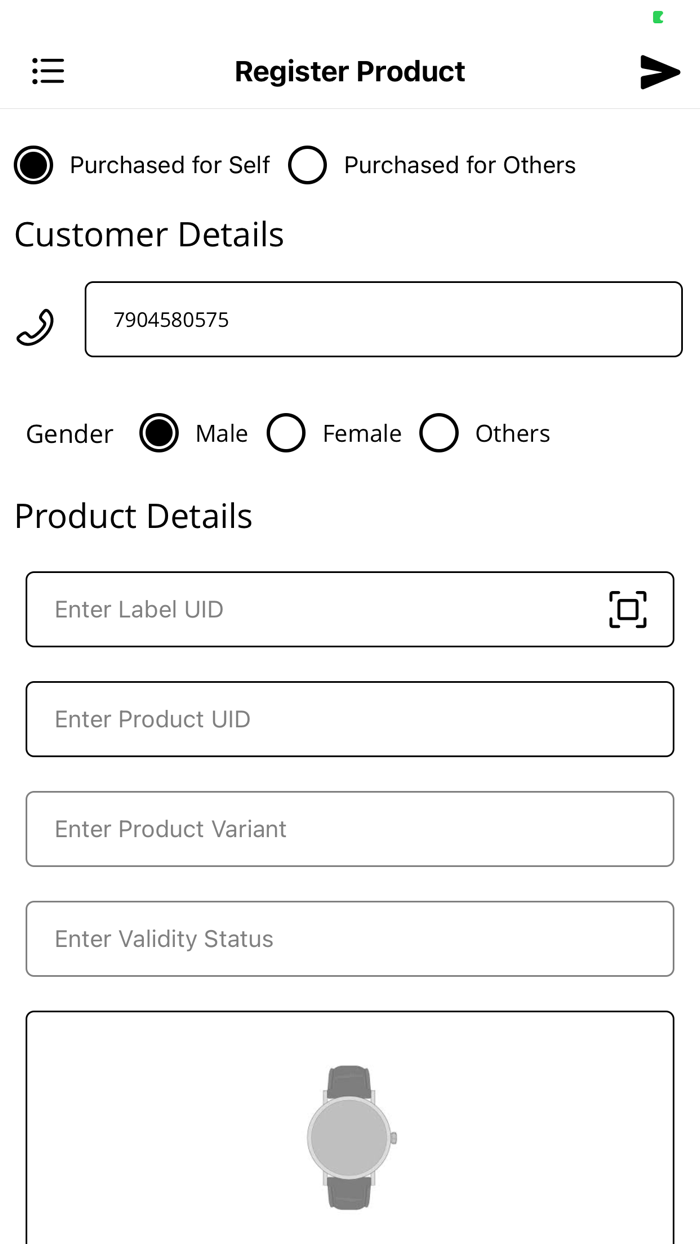 Warranty Registration