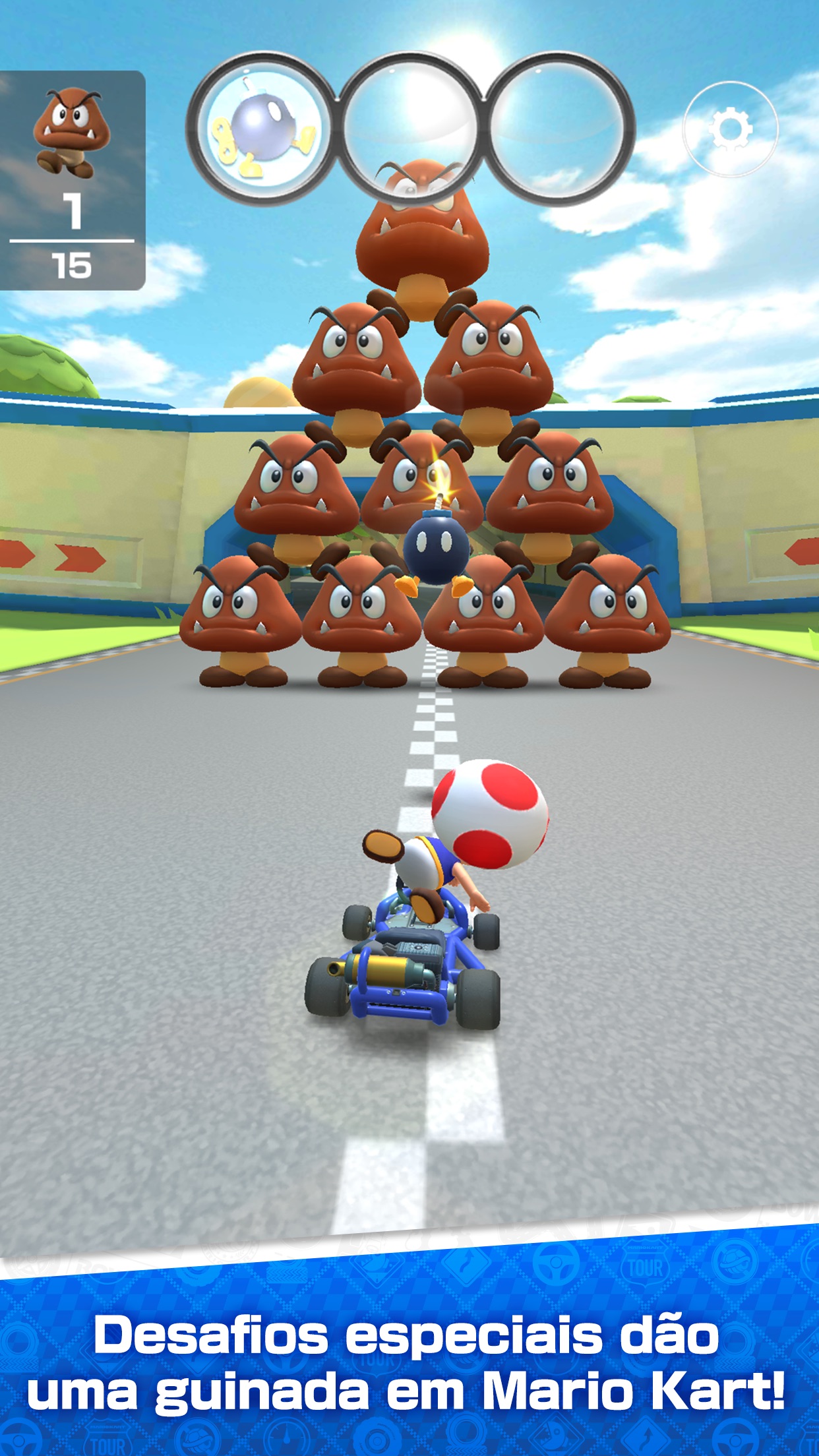 Screenshot do app Mario Kart Tour