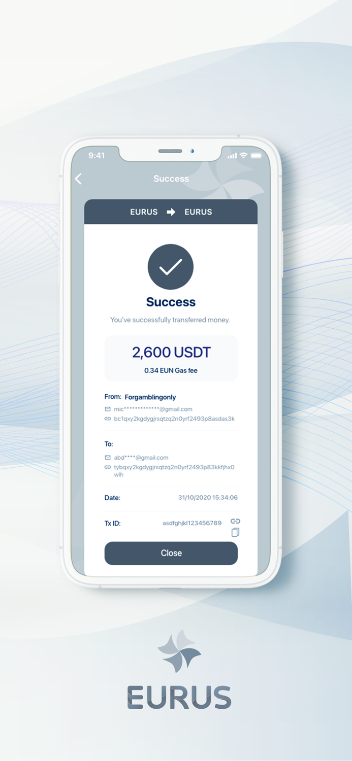 Eurus Wallet - Faucet