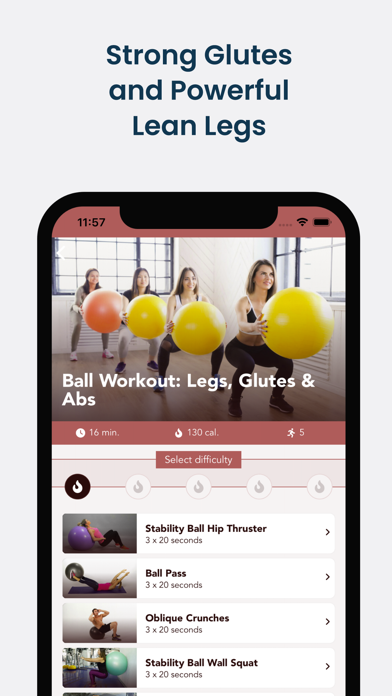 Stability Ball Workouts screenshot 4