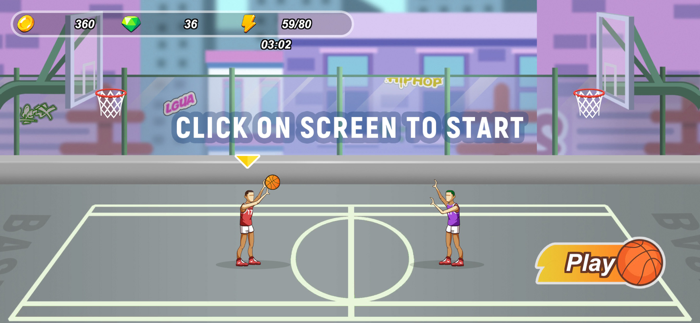 Basketball Fighting 1v1 - Dunk