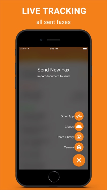 FAX App : send fax from iPhone screenshot-3