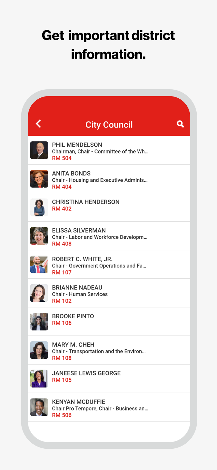 VZ Maryland Govt Directory