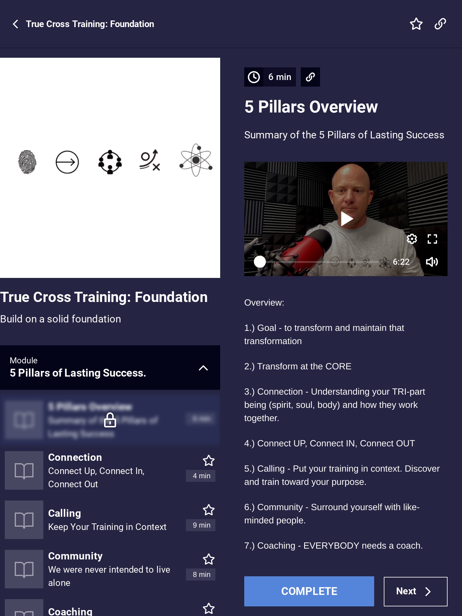 True Cross Training screenshot 2