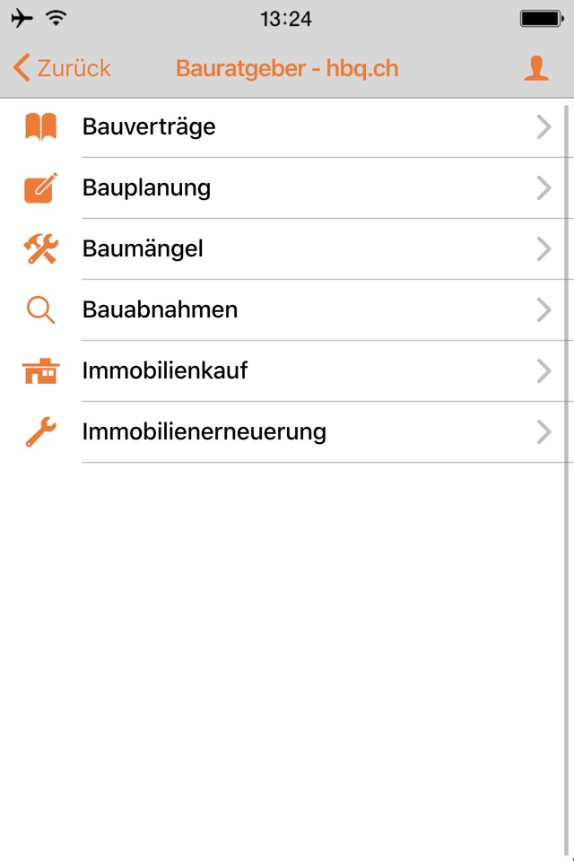 Bauratgeber - www.hbq.ch screenshot 3