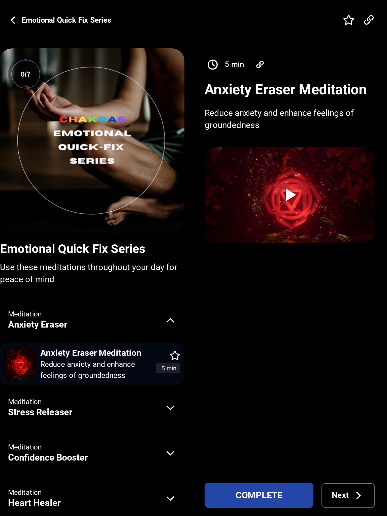 Hobie Long Meditation screenshot 2