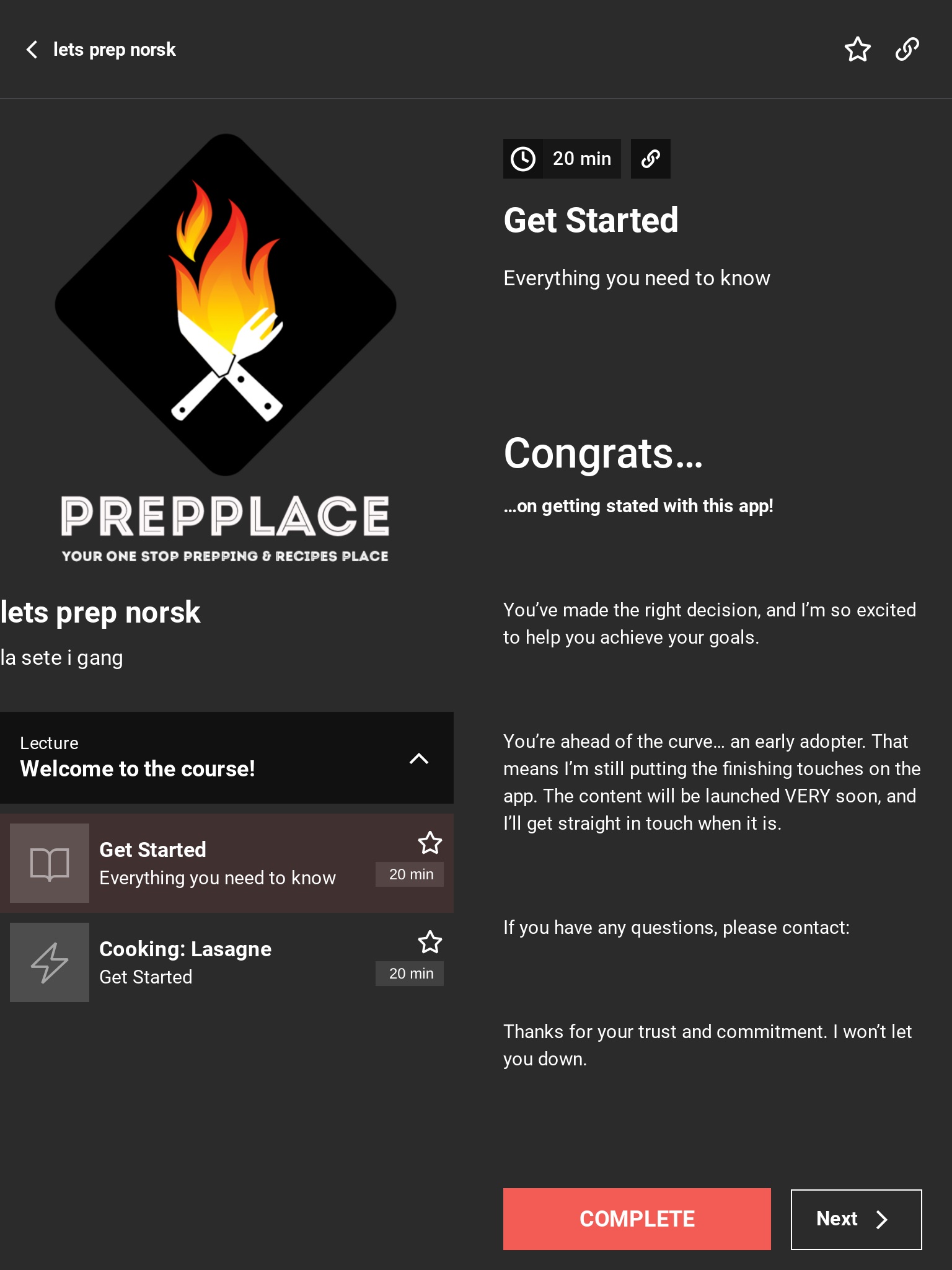 The Prepplace screenshot 2