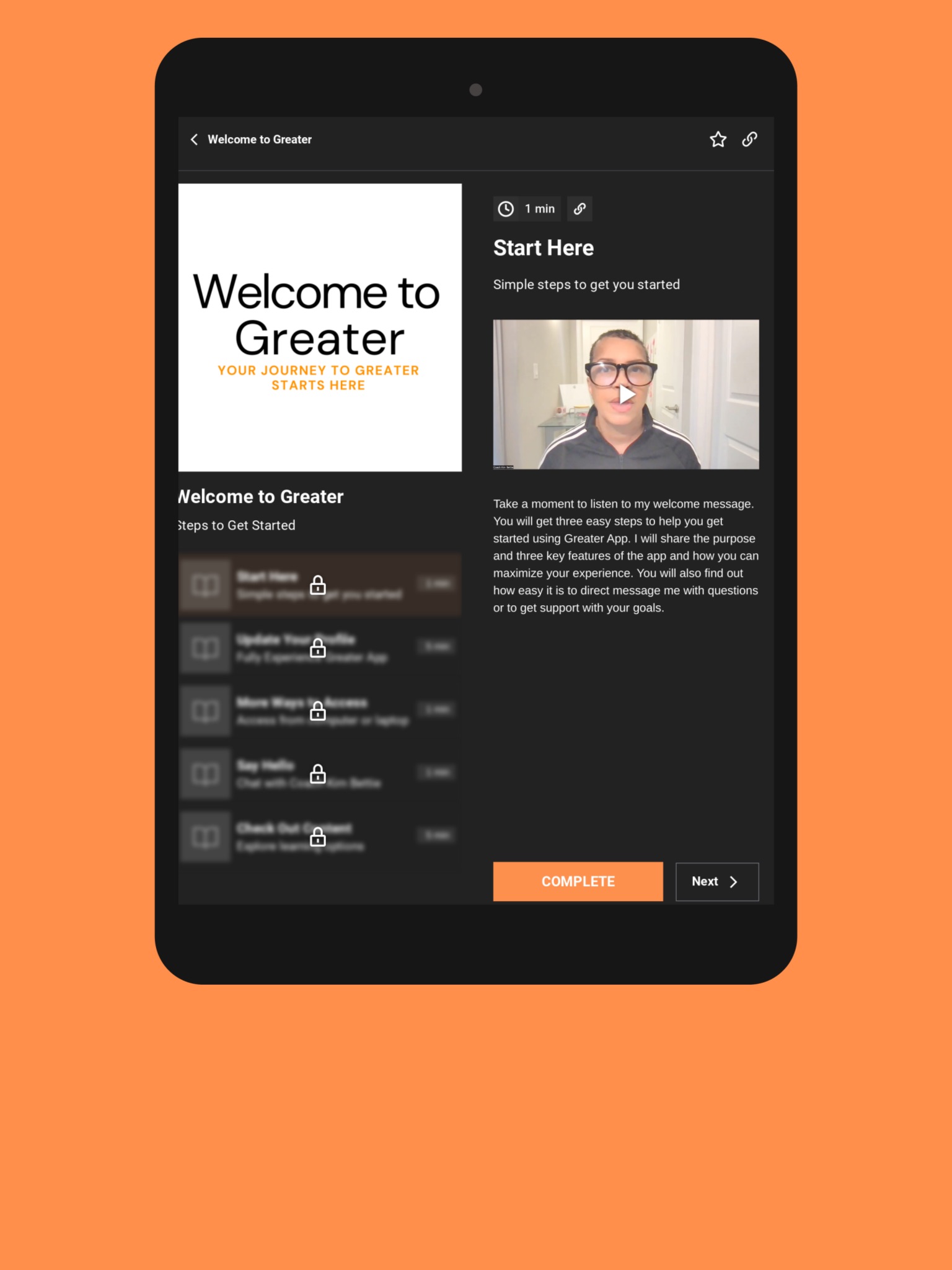 Greater App screenshot 3