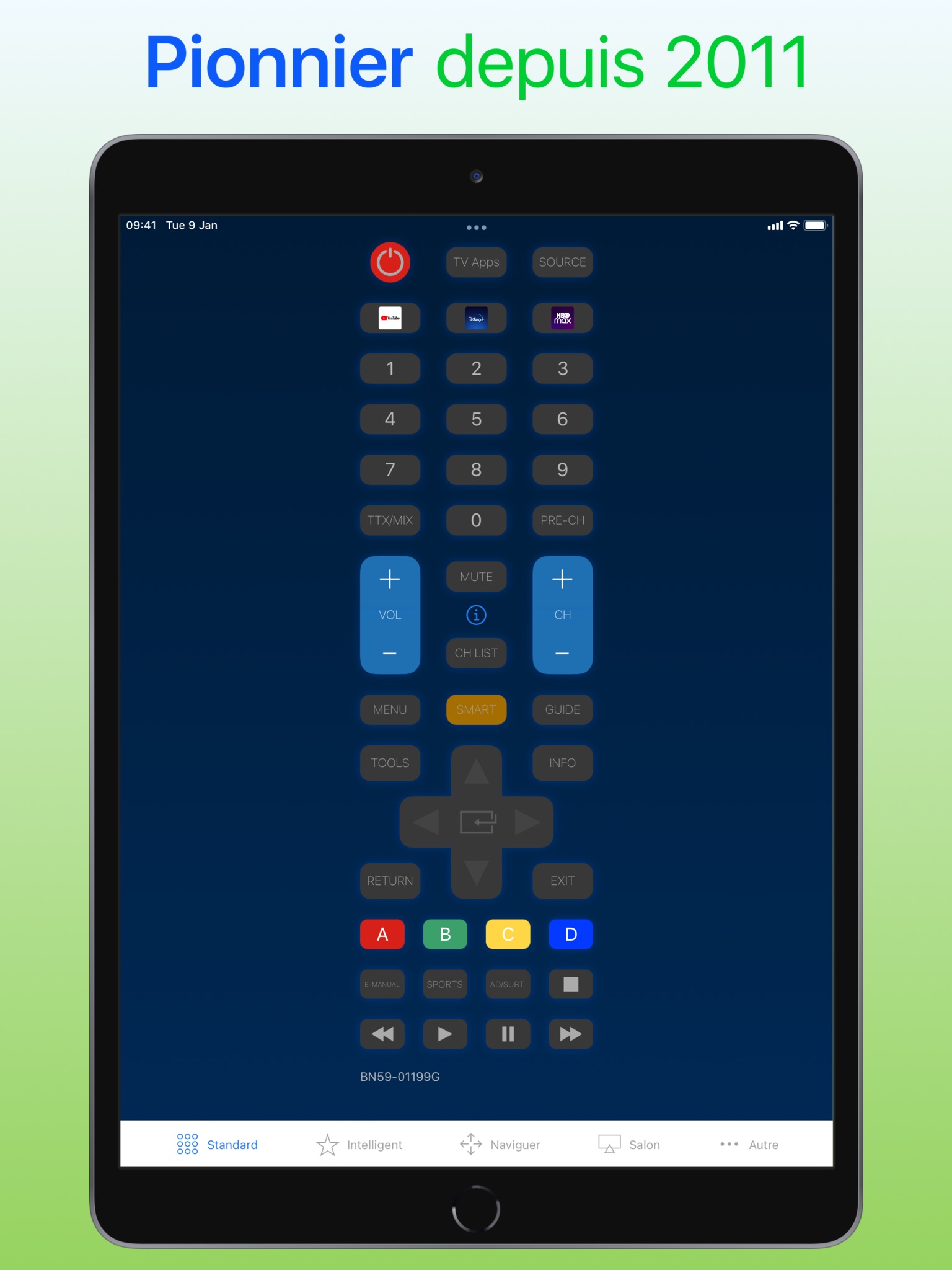 Samsung Smart TV remote myTifi screenshot 4