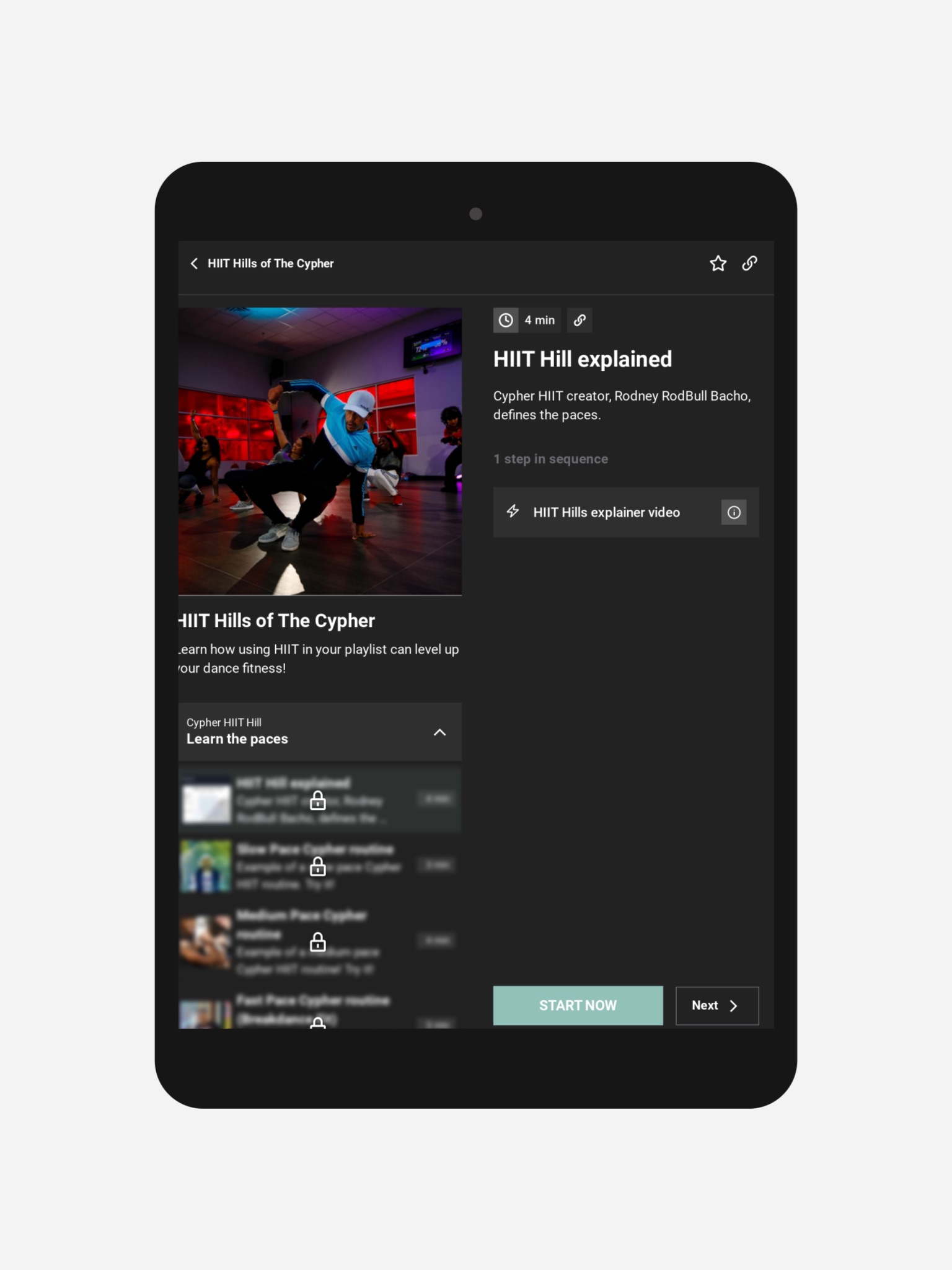 The Cypher HIIT dance fitness screenshot 2