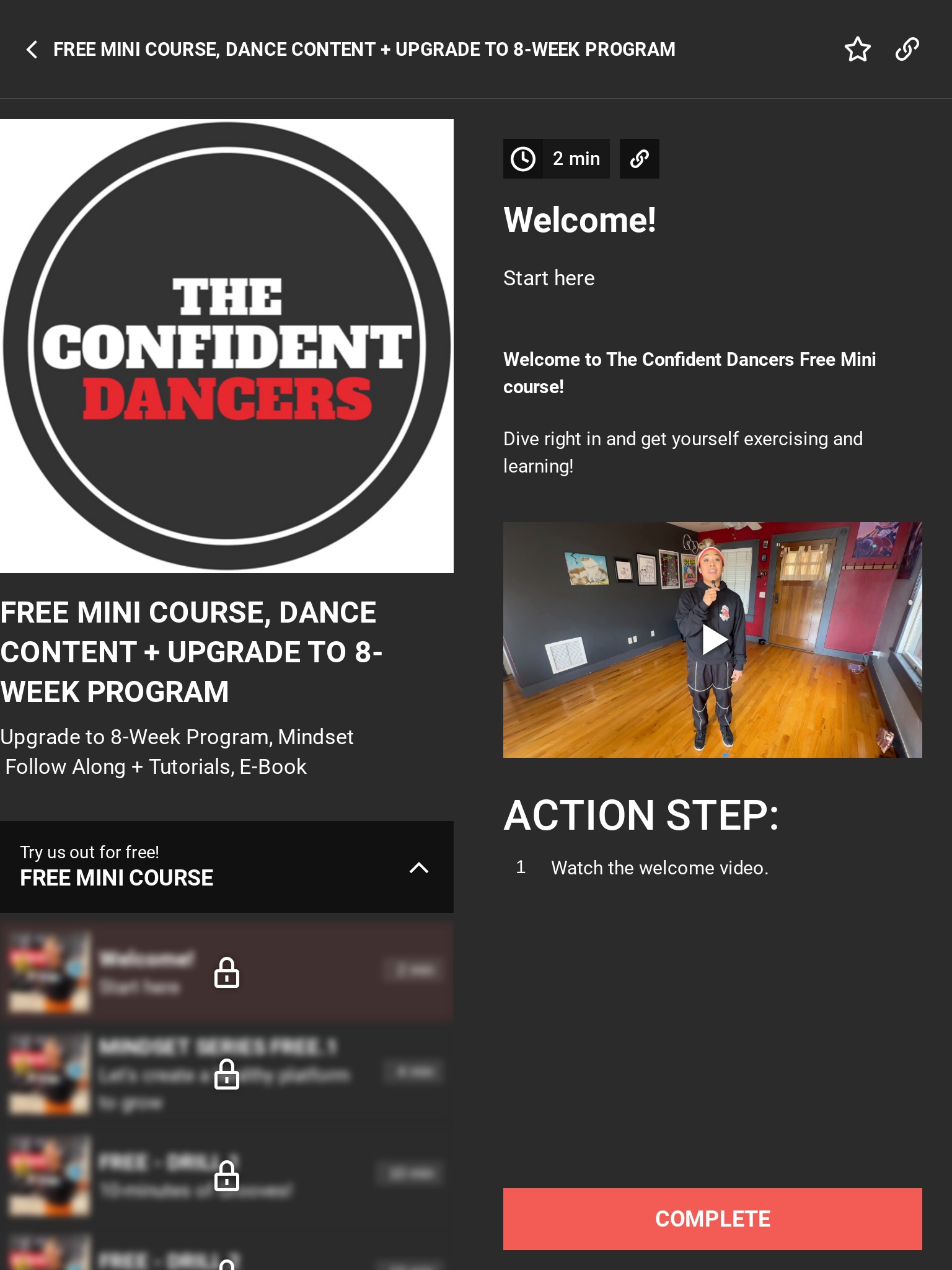 The Confident Dancers screenshot 3