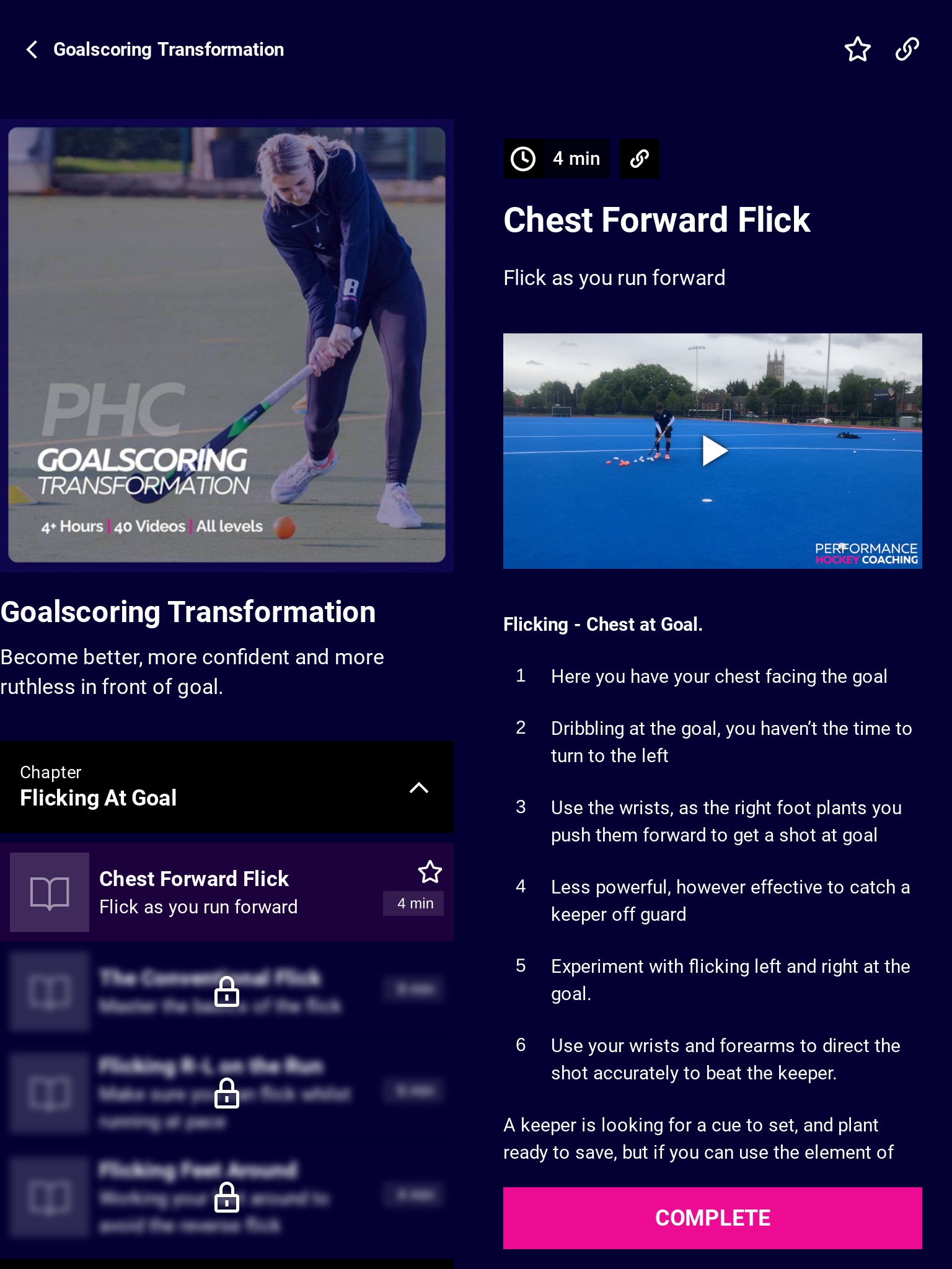 Performance Hockey Coach screenshot 3