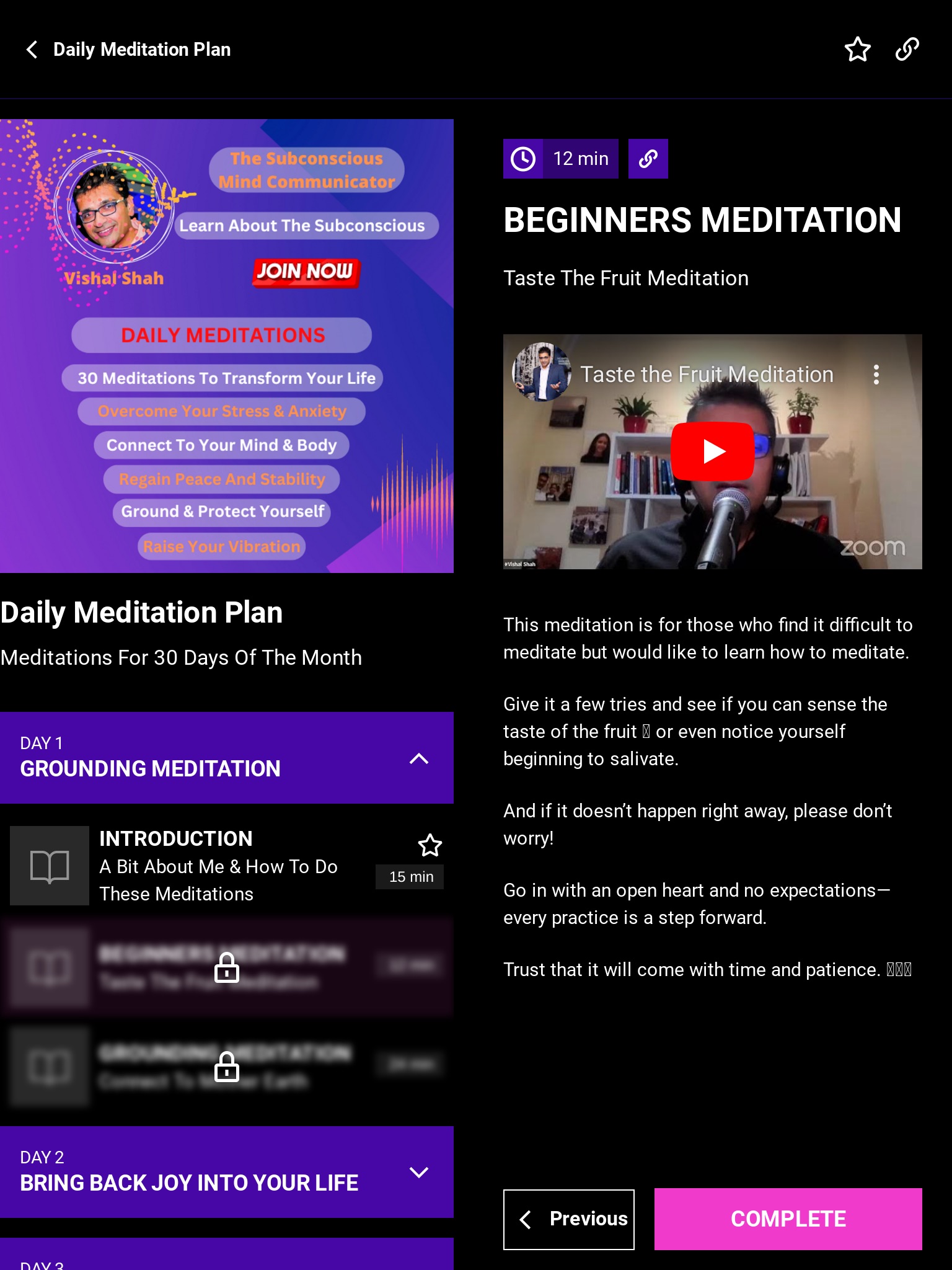 Live With Mindfulness screenshot 2