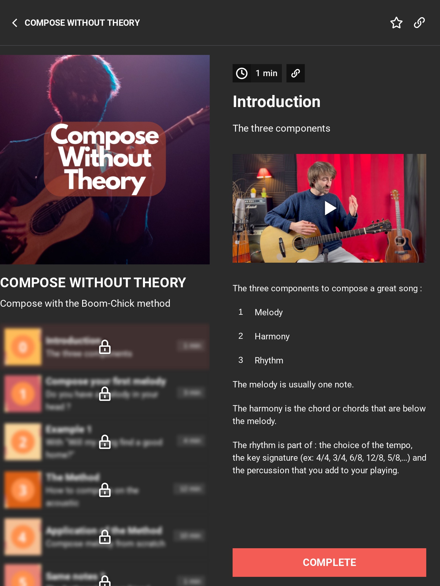 COMPOSITION Guitar Academy screenshot 3