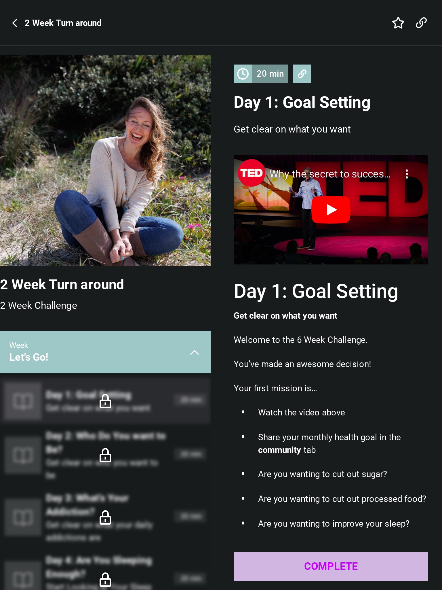 Dr Sara - Habits for Health screenshot 2