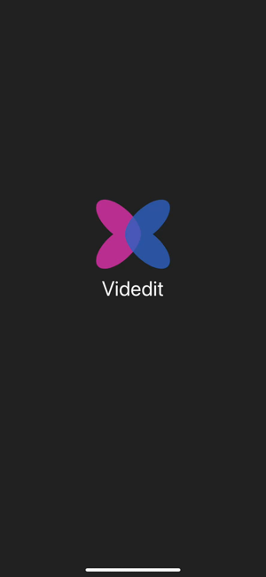 Videdit - צילום מסך של עורך וידאו שימושי