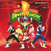 Mighty Morphin Power Rangers, Season 1, Vol. 1 - Mighty Morphin Power Rangers Cover Art