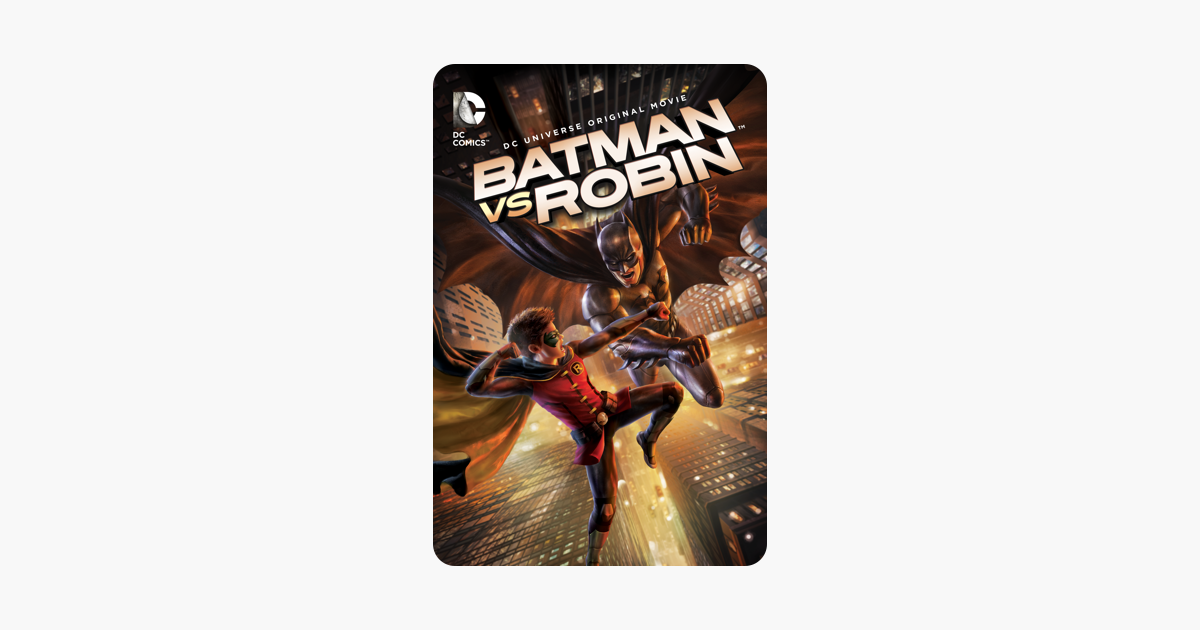 Batman vs Robin en iTunes