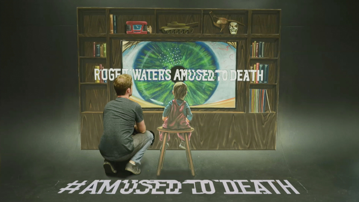 Amused to death. Amused to Death Роджер Уотерс. Roger Waters amused to Death 1992. Roger Waters - amused to Death Cover. 1984 - 2015 - Amused to Death.