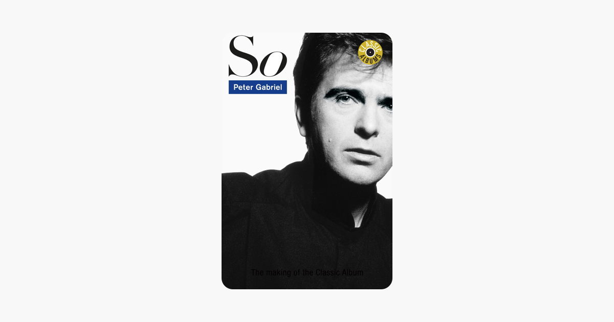 ‎peter Gabriel So Classic Album On Itunes