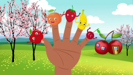 The Finger Family with Fruits - Zouzounia TV