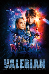Valerian and the City of a Thousand Planets - Luc Besson Cover Art